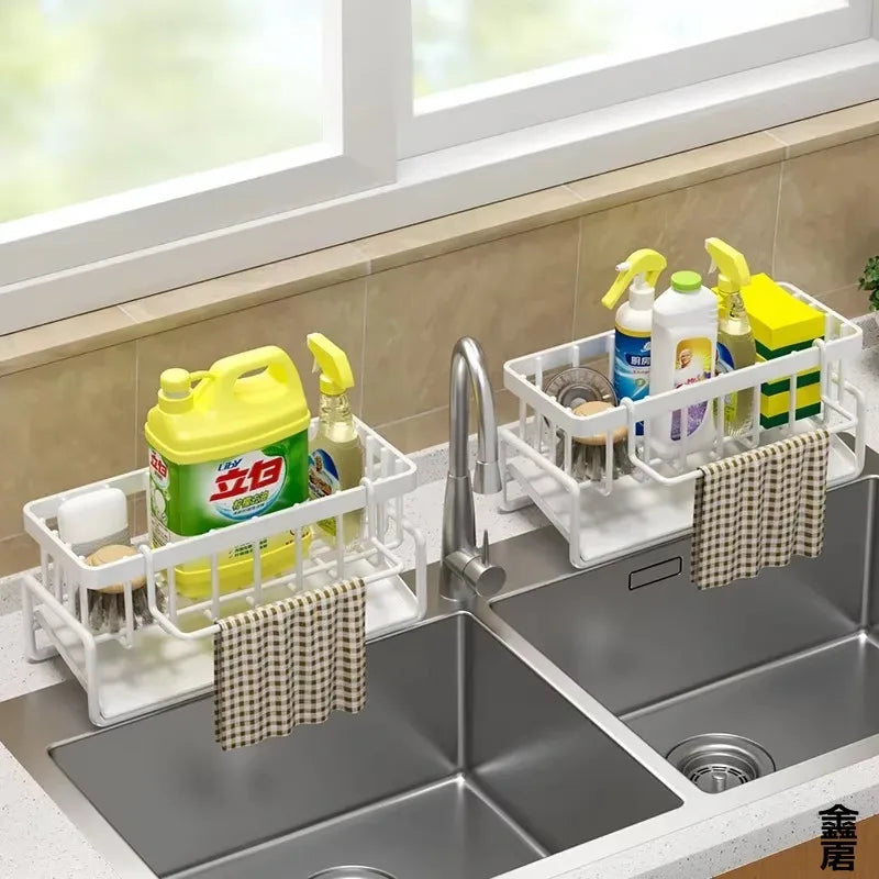 Sink Organizer with Drainage Rack – Space Saving Product
