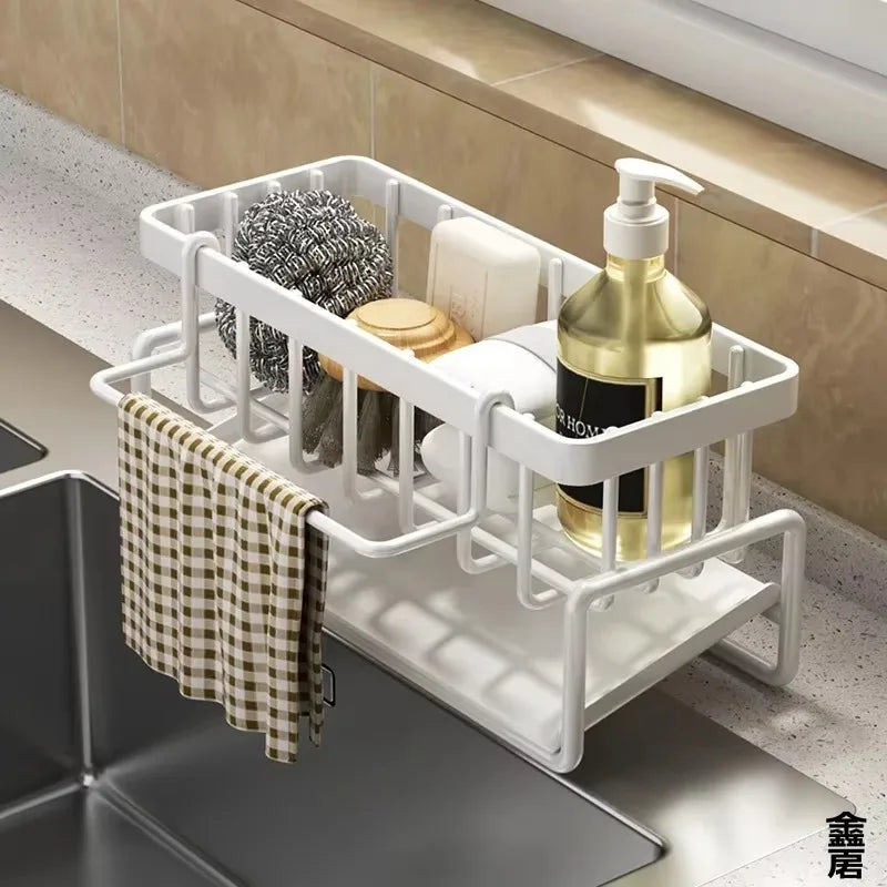 Sink Organizer with Drainage Rack – Space Saving Product